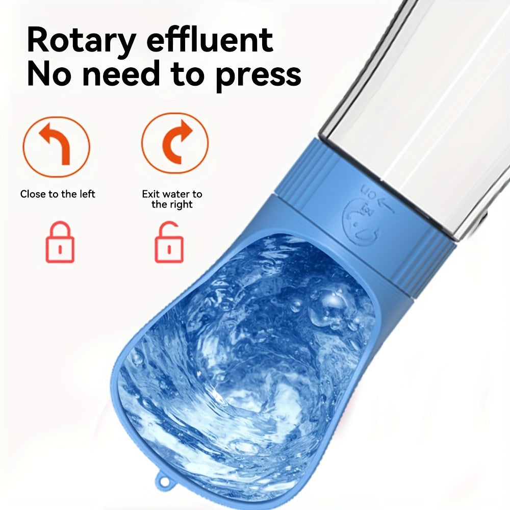 Gourde Portative pour Chien – Distributeur d’Eau Anti-Fuite pour Sorties et Voyages