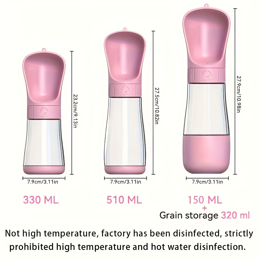 Gourde Portative pour Chien – Distributeur d’Eau Anti-Fuite pour Sorties et Voyages