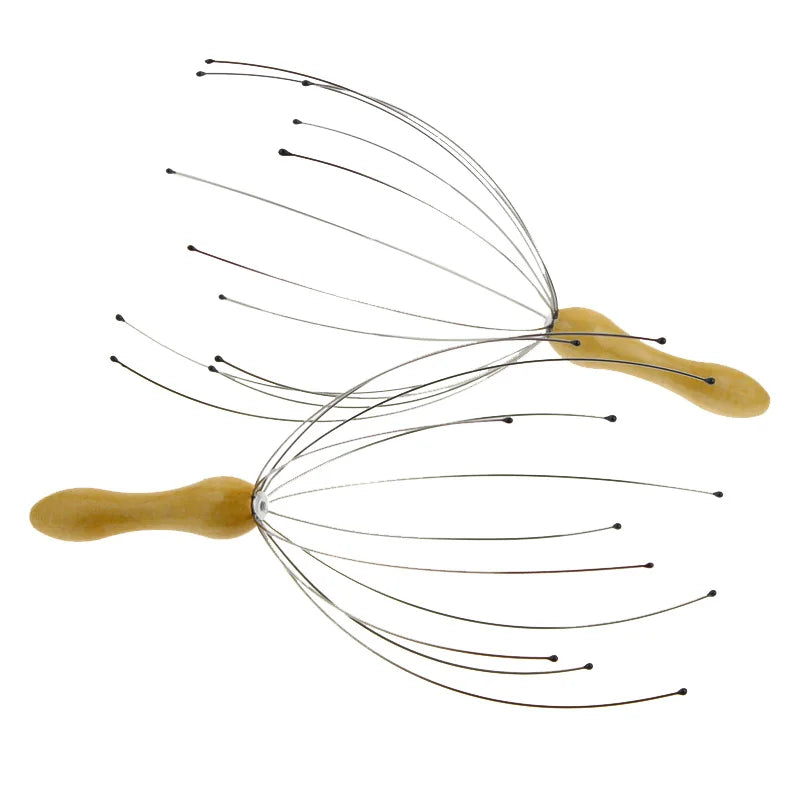 Masseur Relaxant pour le Cuir Chevelu